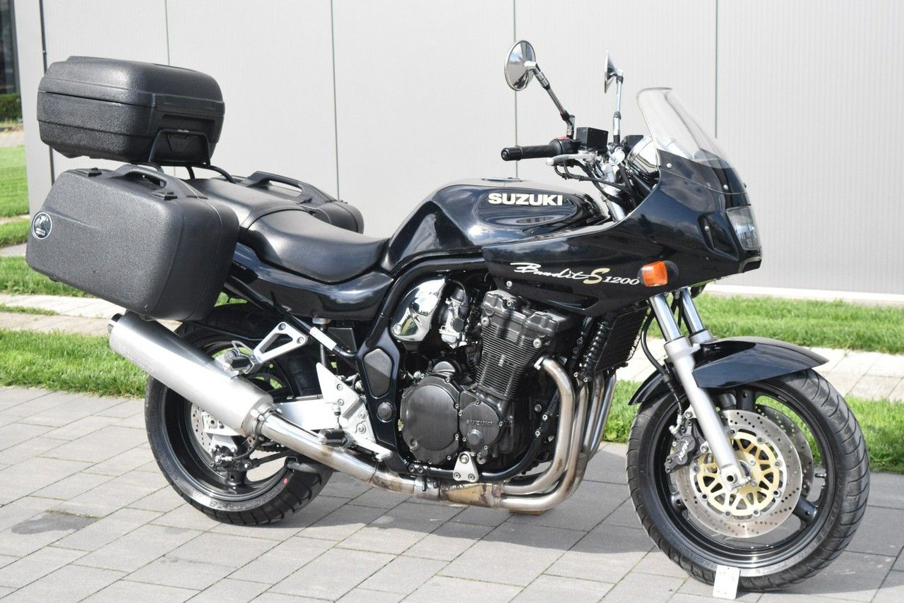 Suzuki GSF / Bandit 3 kufry, dok. na km, oryginał, z niemiec***