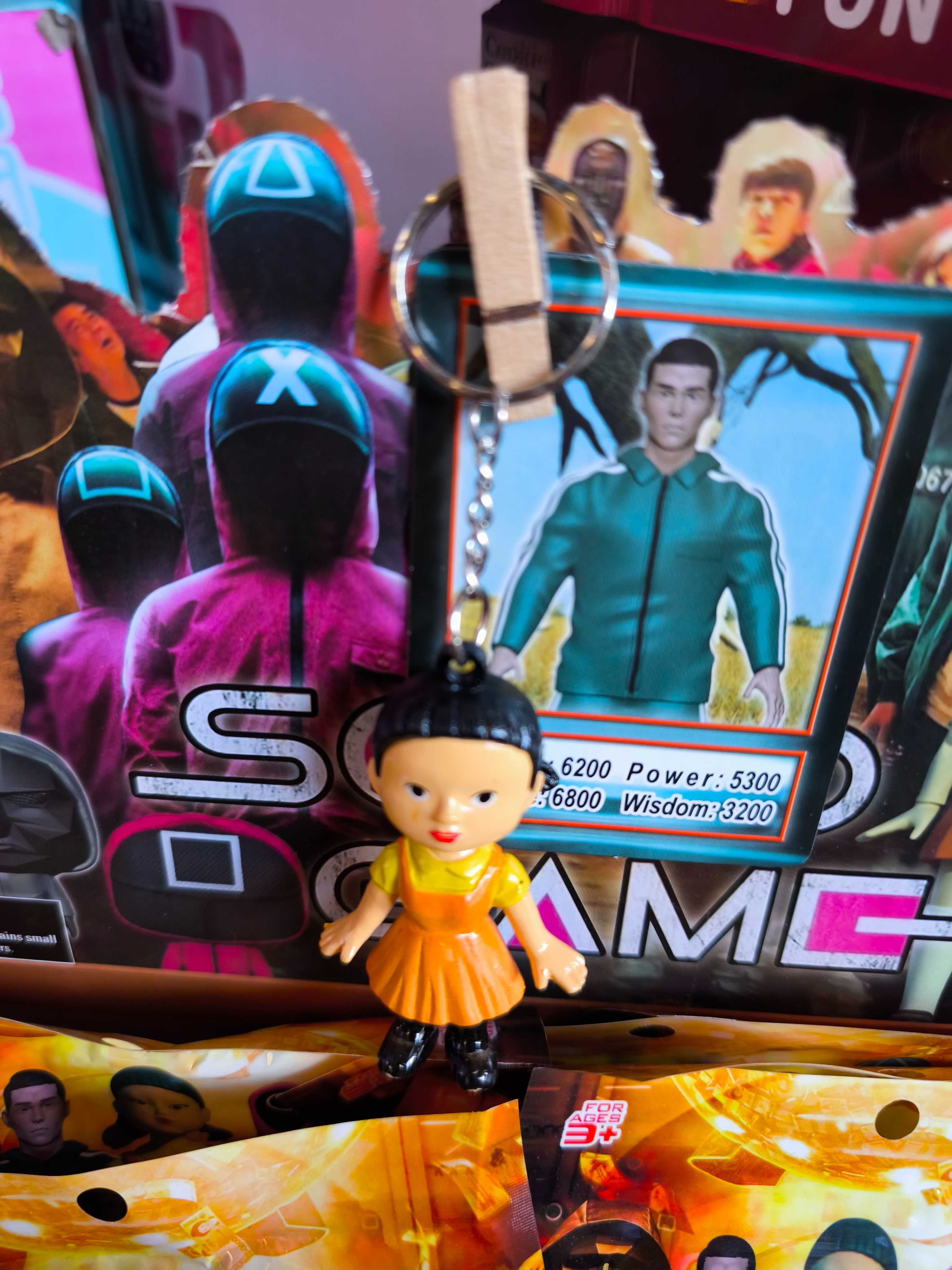 Брелок Гра в кальмара фанко поп Funko Pop squid game