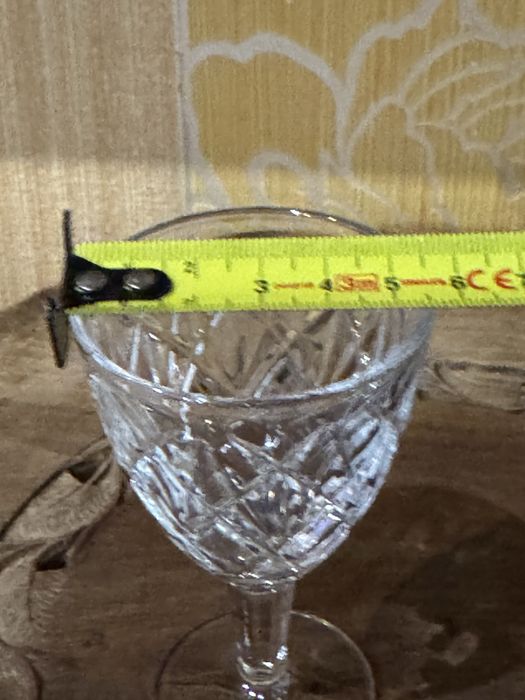 Кришталь. Чарки. Рюмки. 6шт. Вінтаж