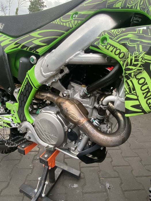 Kawasaki KX450 F 2022 62 mth od nowość sporo dodatków super stan