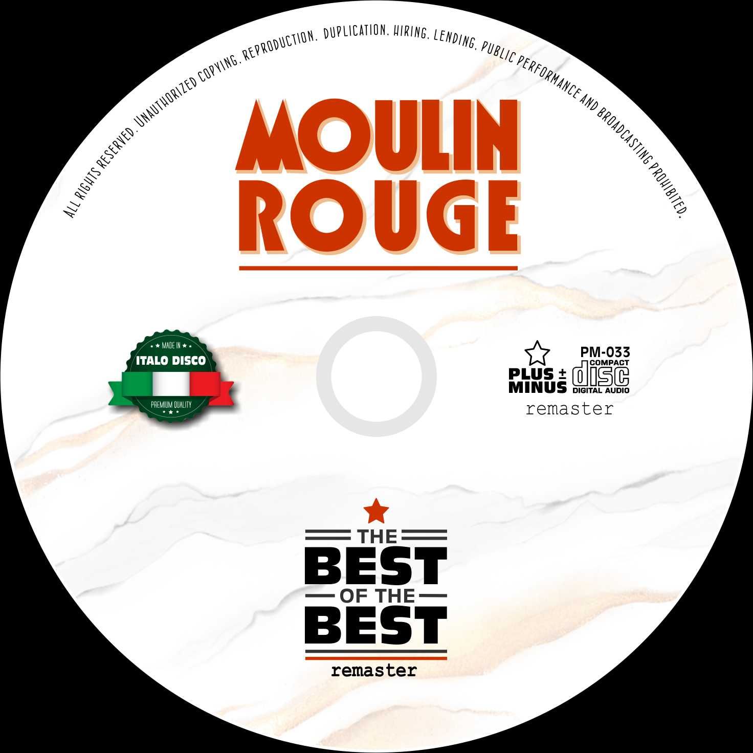 MOULIN ROUGE - the BEST of the BEST (remaster CD album)