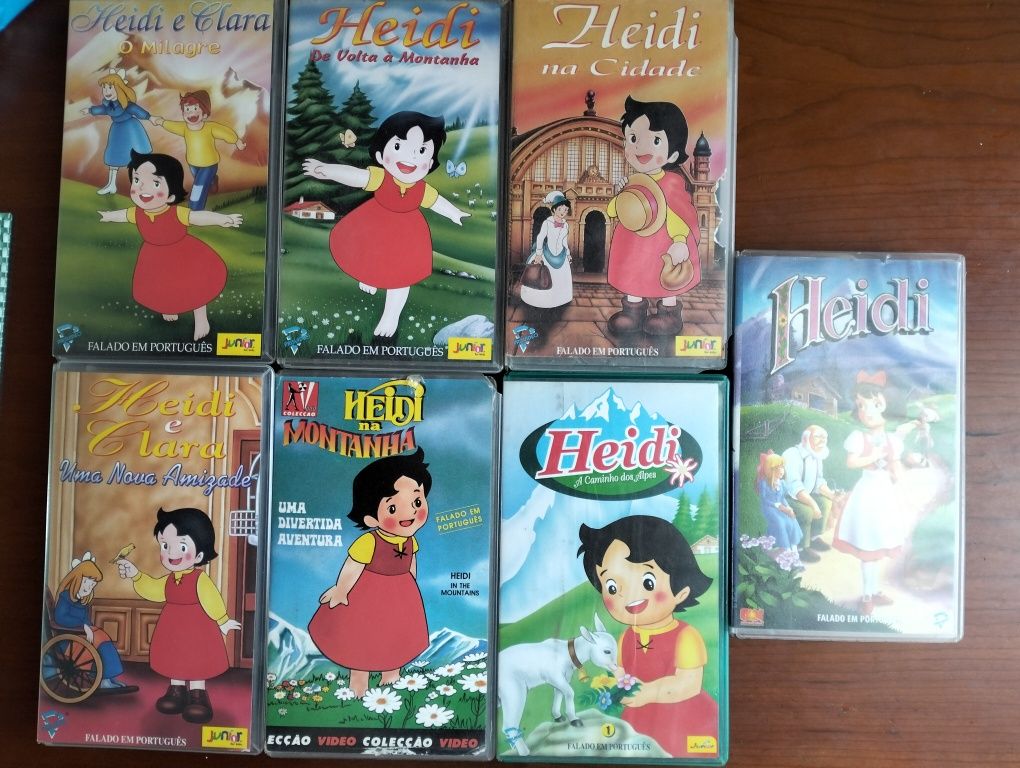 Antigas VHS Heidi