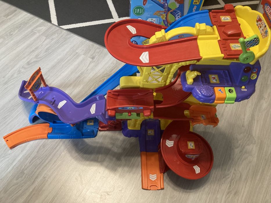 VTech Tut Tut duży zestaw wyścigowy super tor