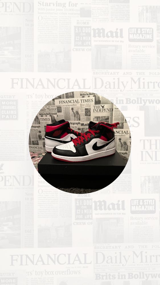 Sapatilhas Nike Air Jordan 1 MID de Homem