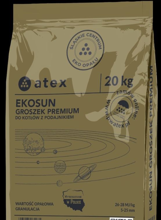 26-28MJ Ekogroszek EKOSUN   ATEX  węgiel orzech ekomiał pellet