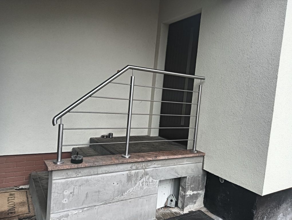 Balustrady,bramy,schody.Spawanie aluminium, stal nierdzewna . Usługi s