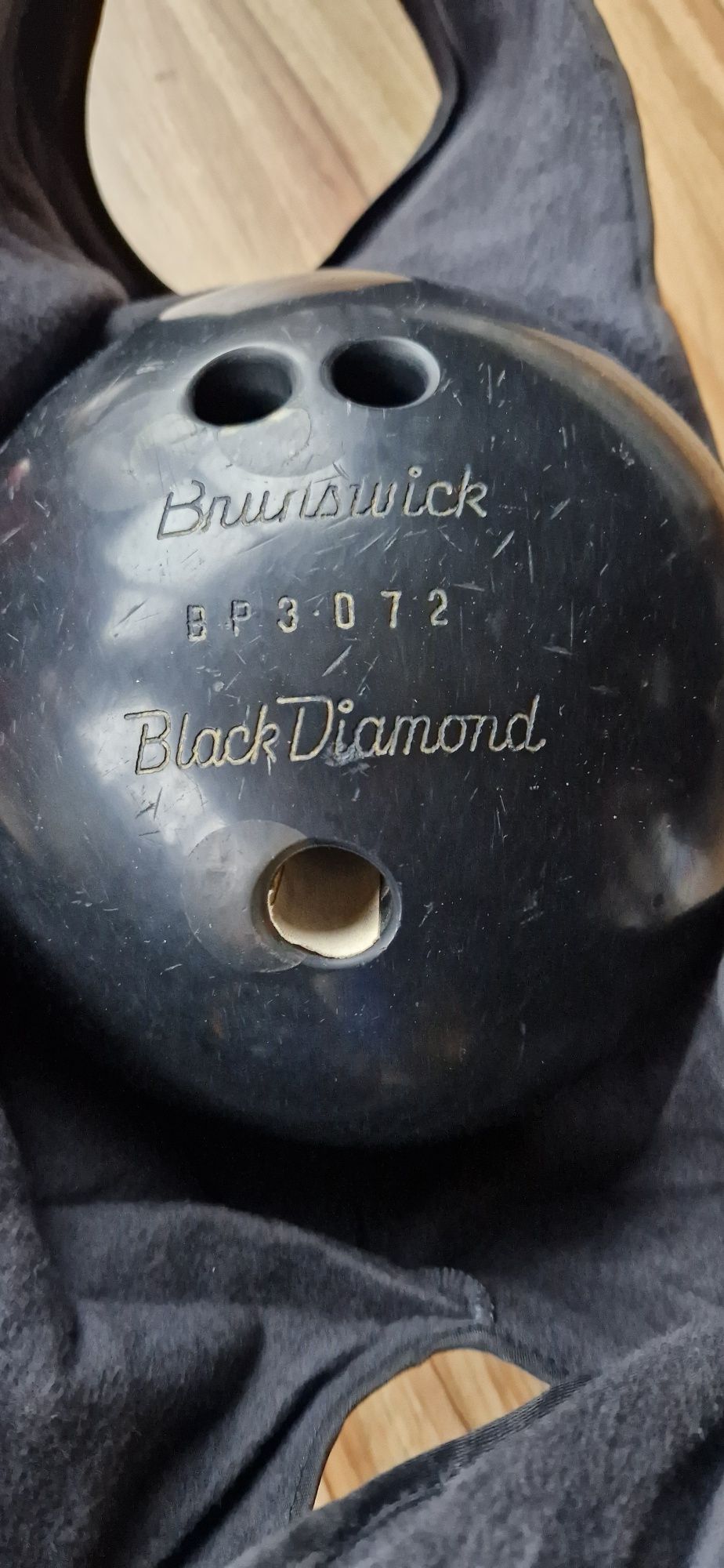 Brunswick Black Diamond kula do kregli torba komplet bowling ball