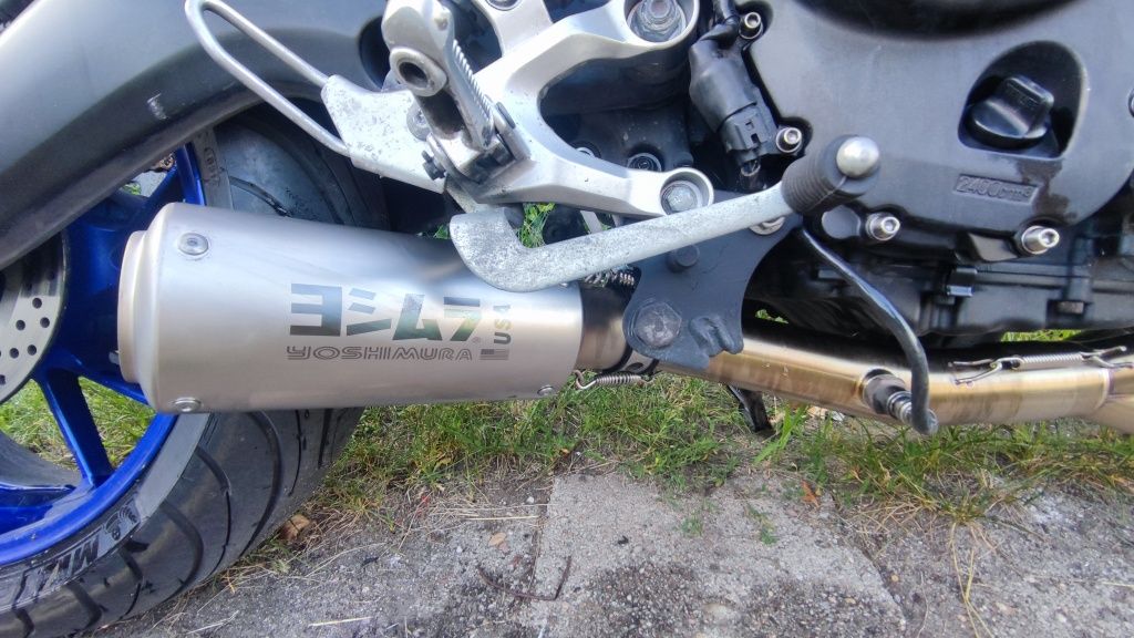 Yamaha MT09 TRACER układ wydechowy