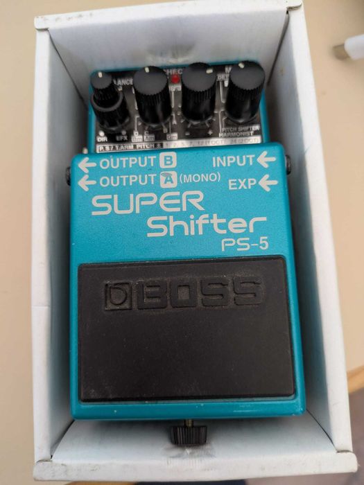 Loop Station RC-2, pedal de volume e super shifter