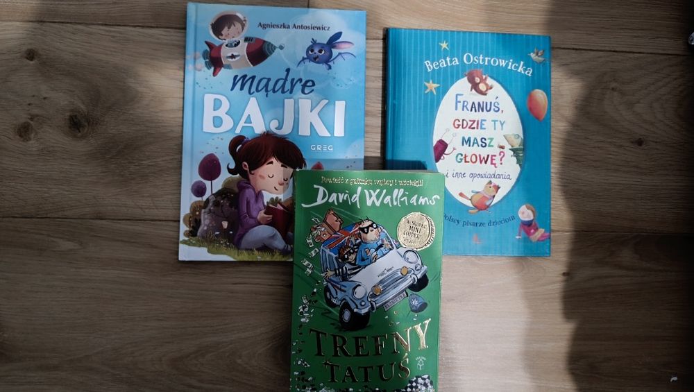 Zestaw mądre bajki, trefny tatuś, Franuś gdzie Ty masz głowę