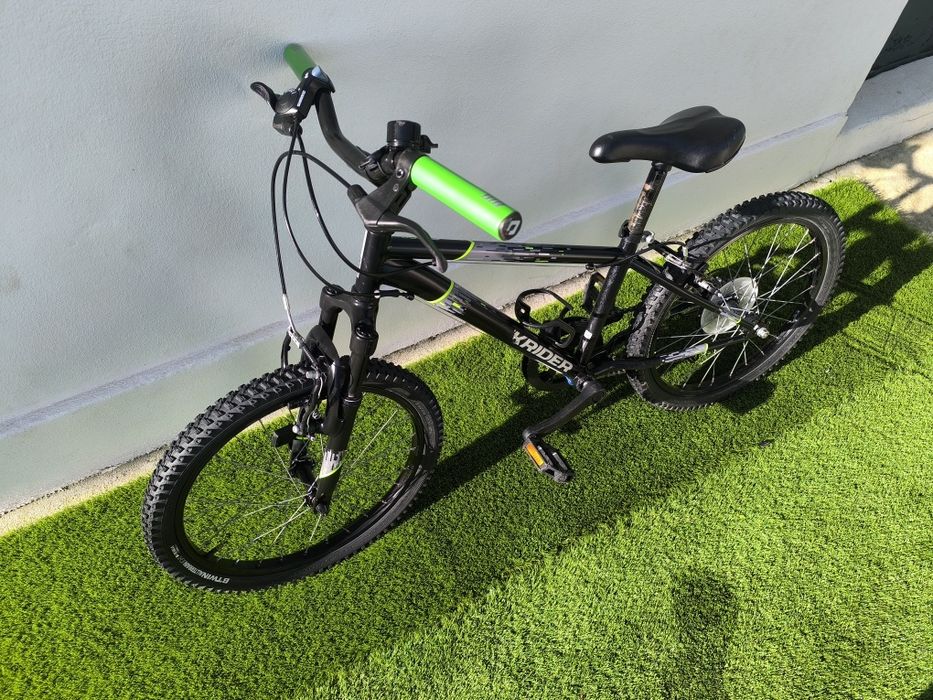 Bicicleta criança rockrider st 500 aro 20
