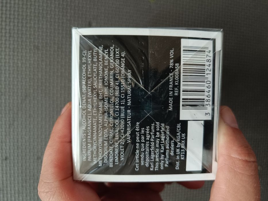 Perfuma karl lagerfeld bois dambre