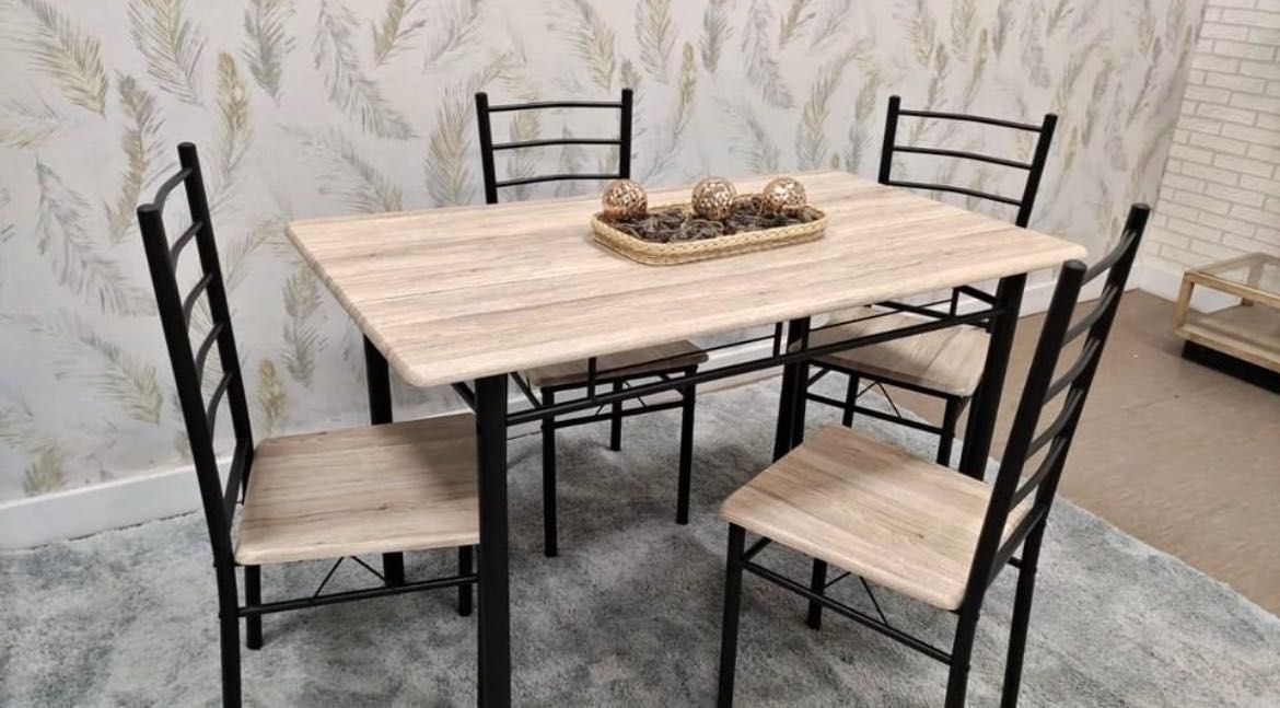 MESA + 4 CADEIRAS PARA O SEU BAR ! ECONOMICA