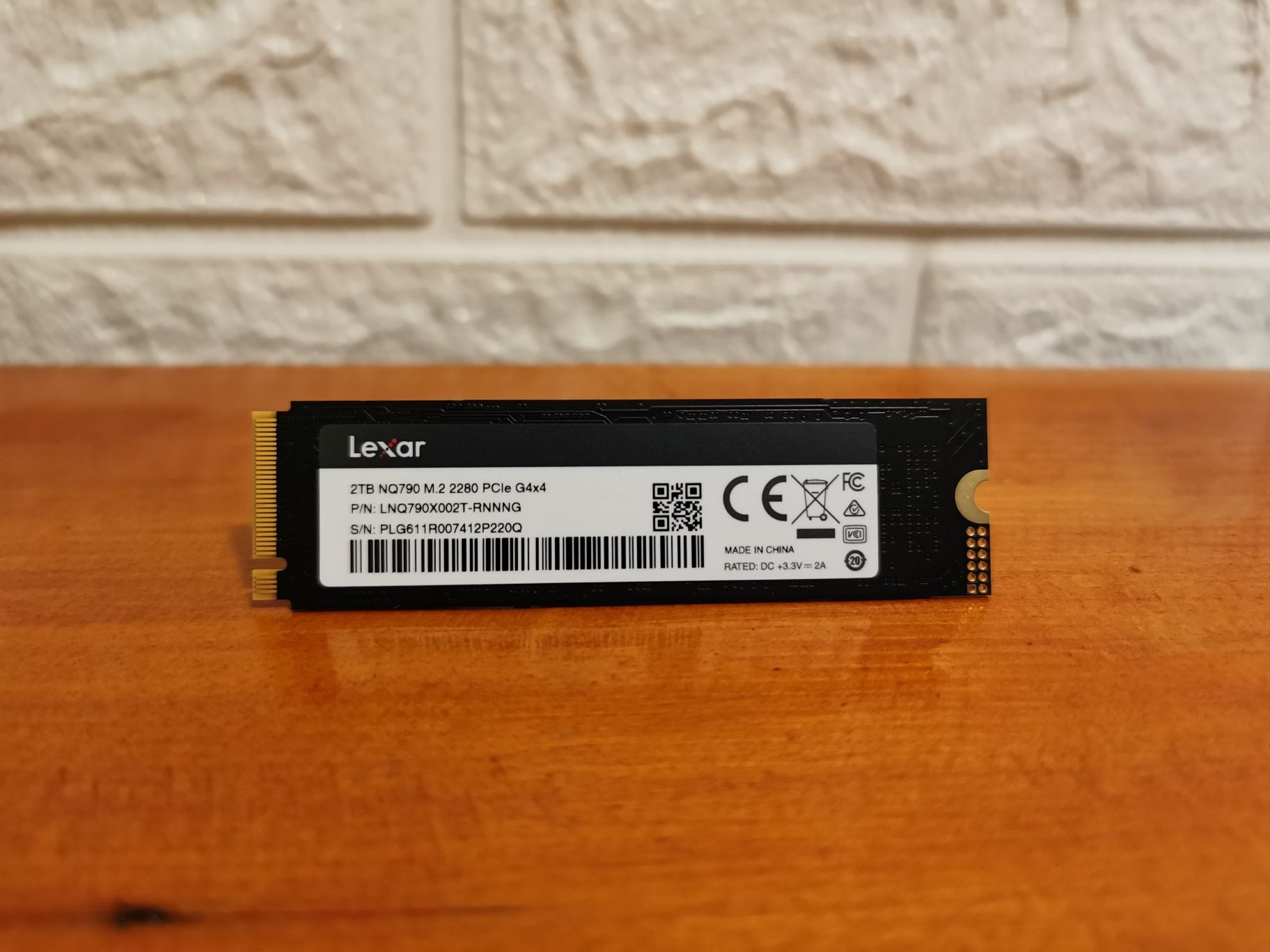 2Tb NVMe PCIe 4.0 Lexar® NQ790 SSD (для PS5)