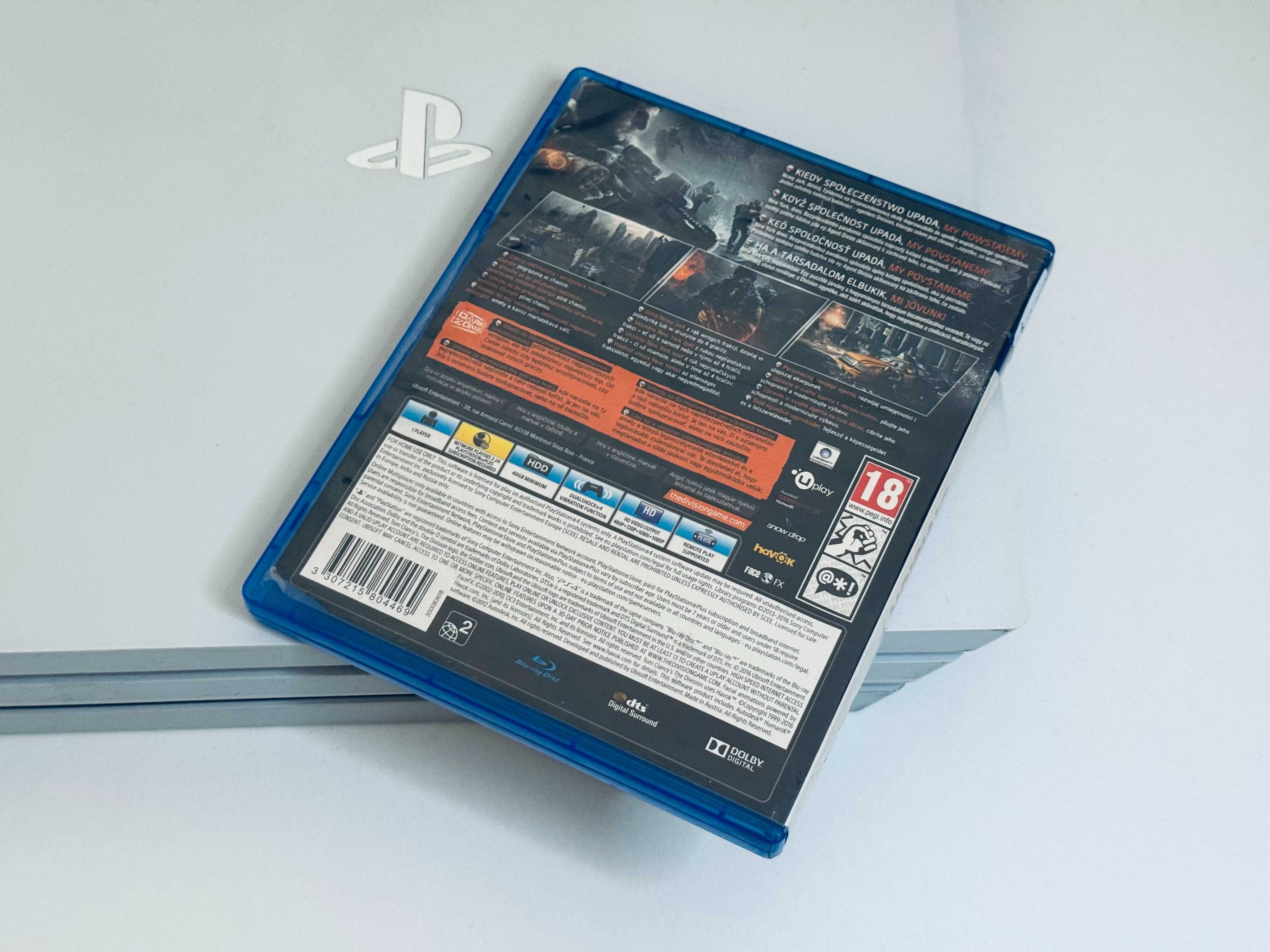 Gra The Division PS4 Więcej gier na innych ogłoszeniach!