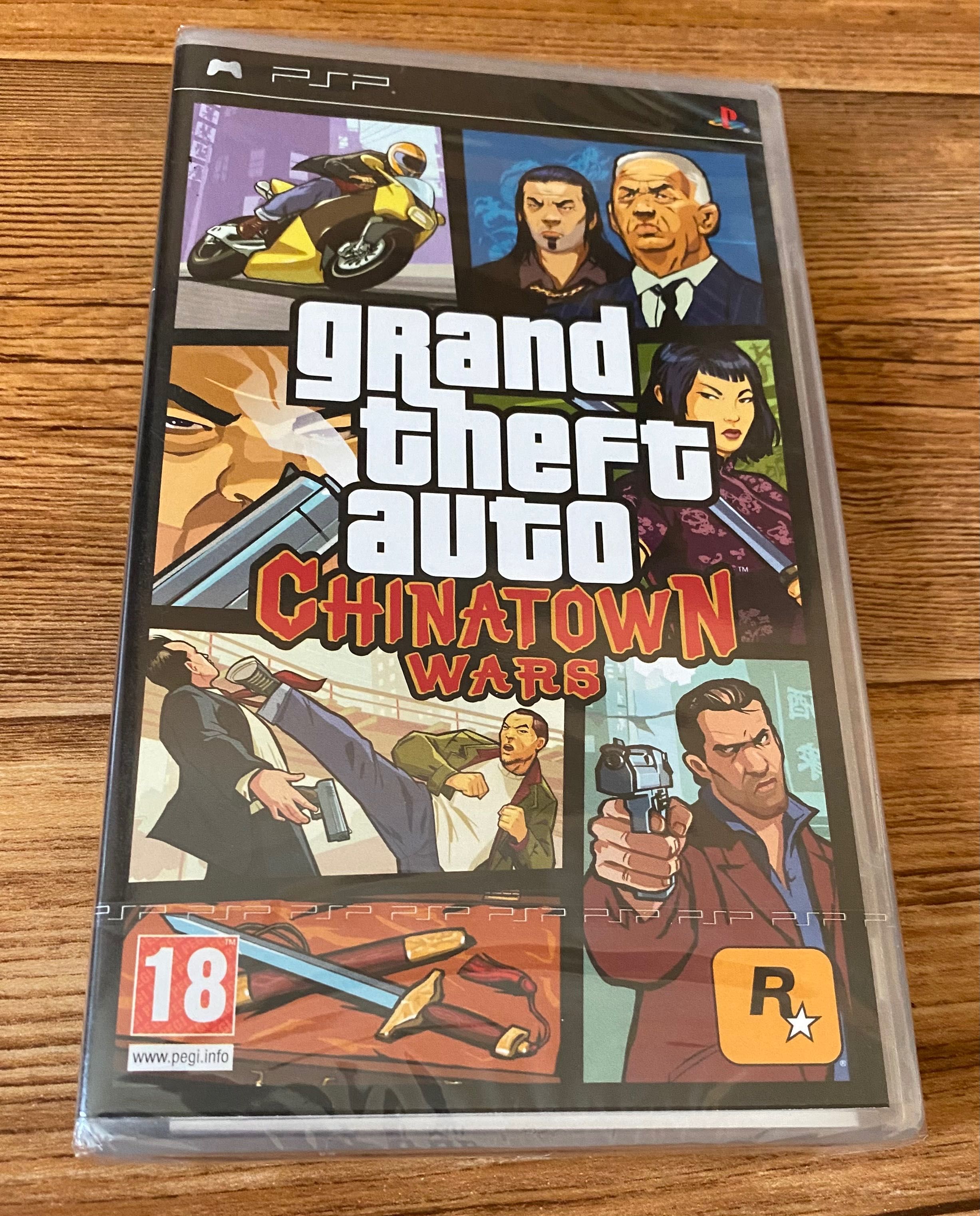 Sony PSP: GTA Vice City, Chinatown Wars, Manhunt 2, Final Fantasy
