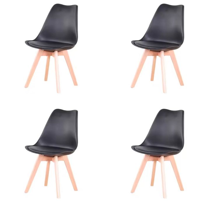 Стілець Kris бук з мʼяким сидінням 4шт