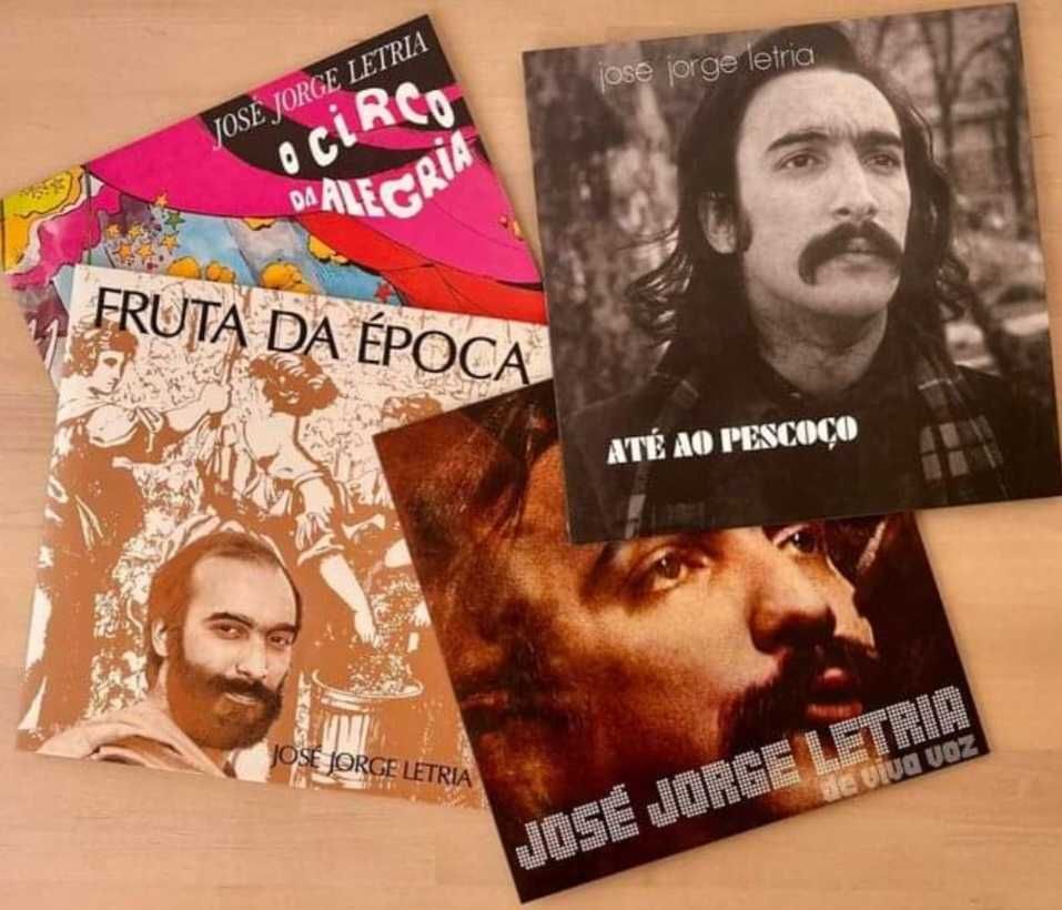 José Jorge Letria Edição especial e limitada caixa 4 LPs vinil NOVO