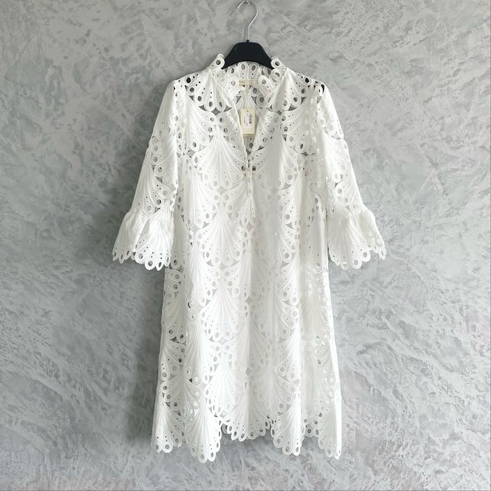 Белое кружевное платье Maje новое