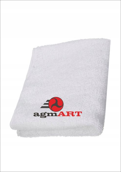 bawełniane ręczniki haft komputerowy tanio logo