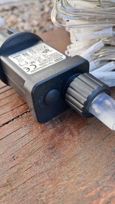 Luz de natal com 200 LED's 20 metros + fio  interior ou exterior