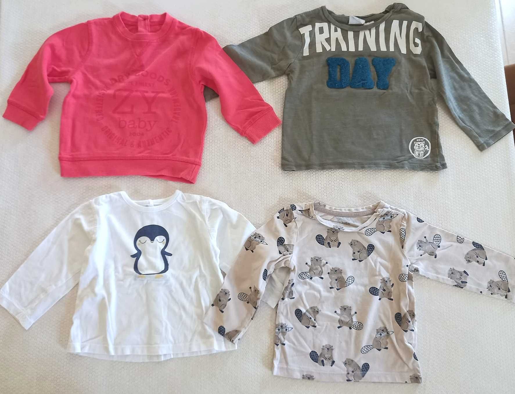 10 sweats e camisolas menino 9 a 12 meses