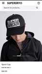 Бейсболка Super Dry Sport Cap SuperDry