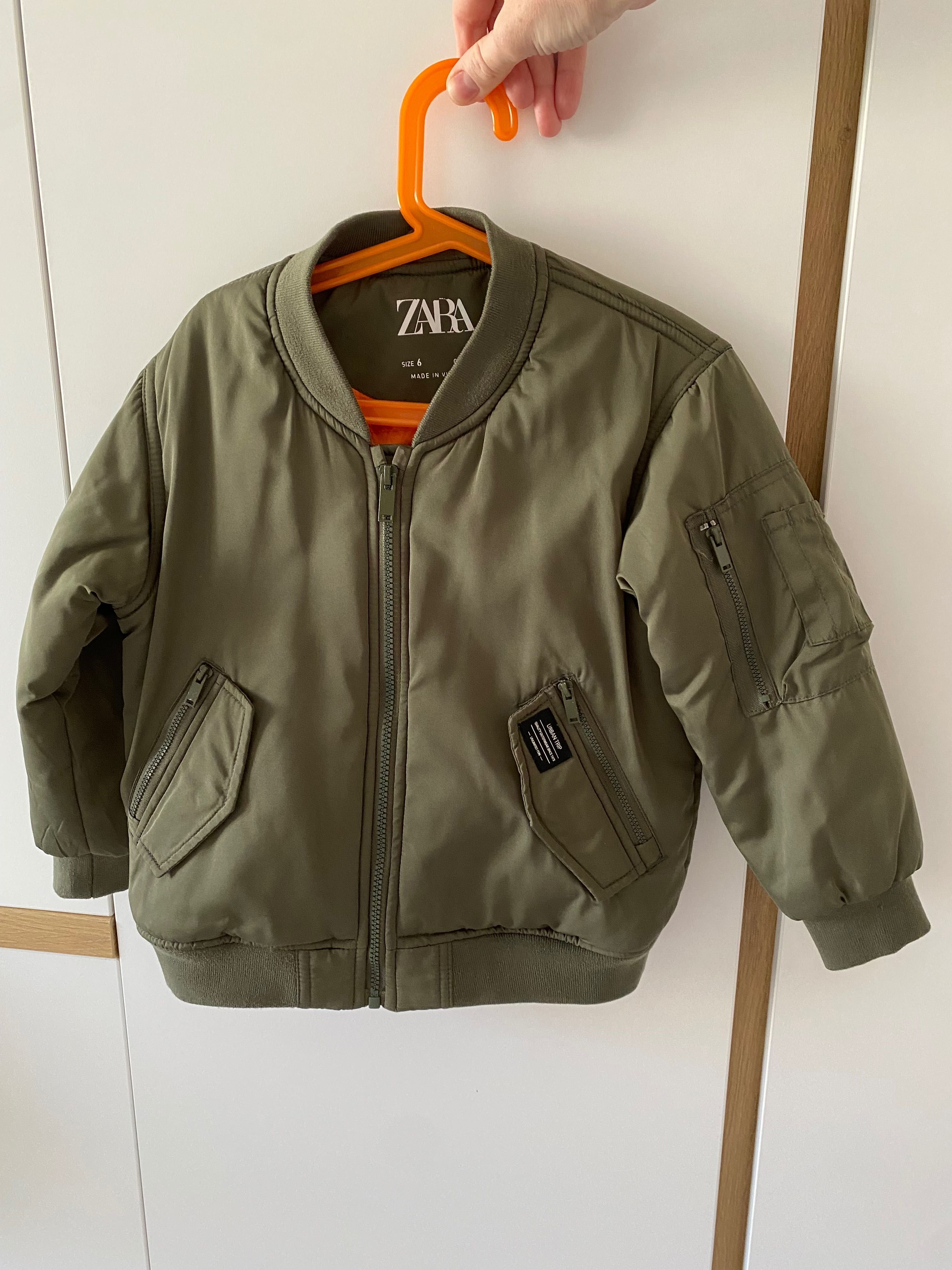 Куртка-бомбер « ZARA» для хлопчика! Стан:5 , розмір 116 см, 6 р.