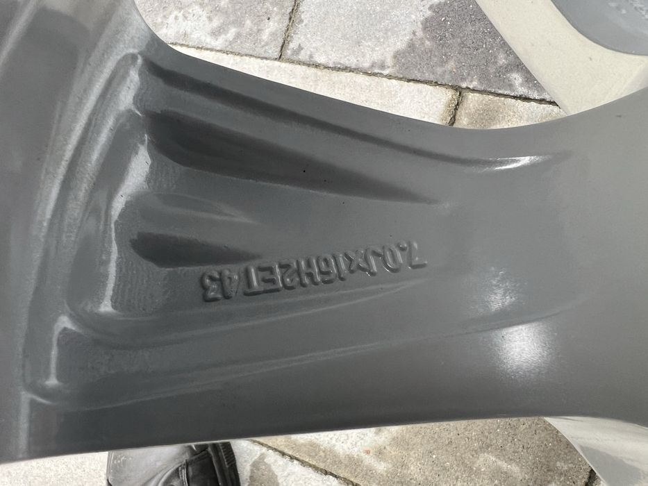 Диски 16R 5x100 7J ET43 Seat Polo Golf Fabia