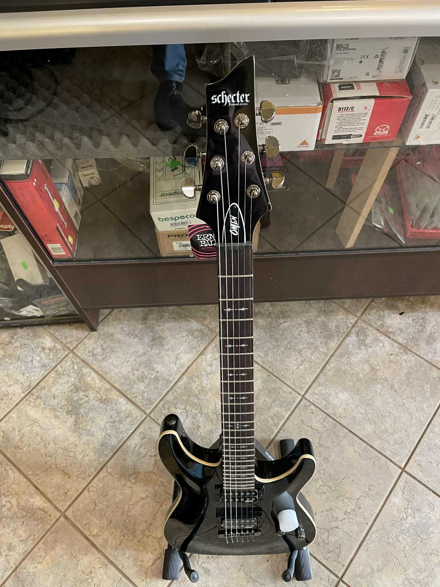 Gitara elektryczna  Schecter Omen 6 BLK