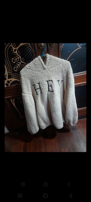 Sweat hoddie teddy 1xl