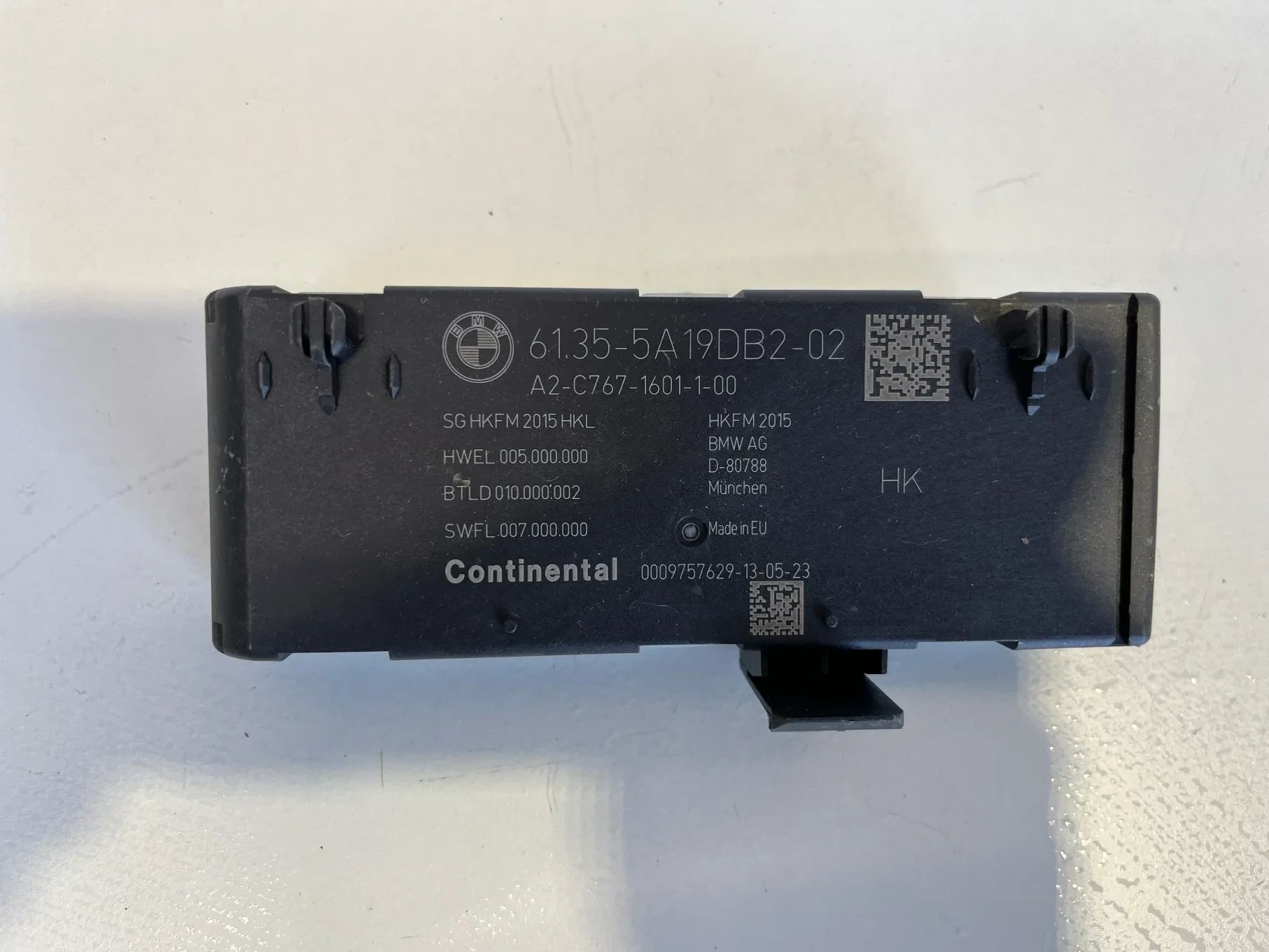 MODUŁ STEROWNIK KLAPY 5A19DB2 BMW X4 G02 X3 G01