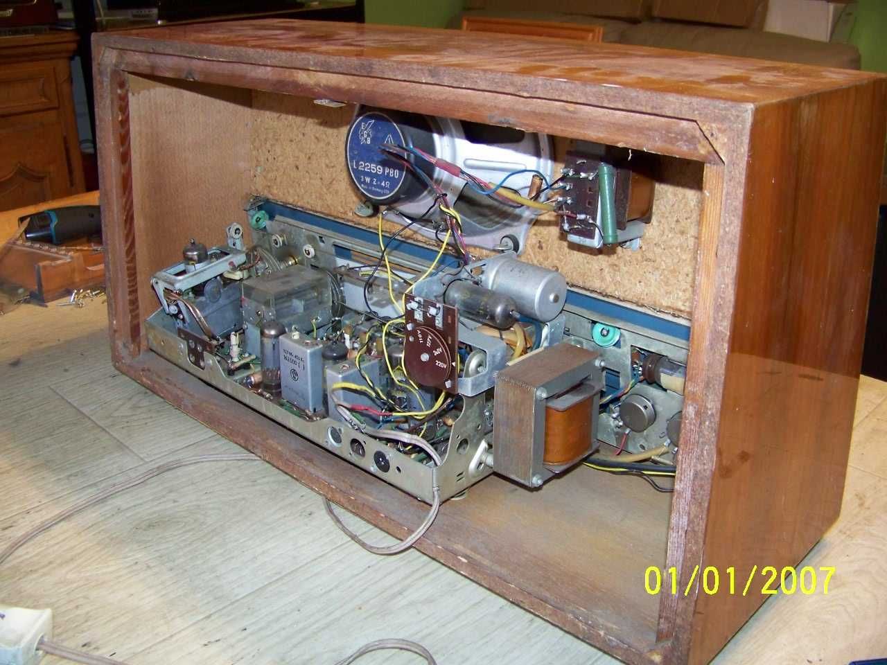 Stare radio lampowe Weimar 5350B