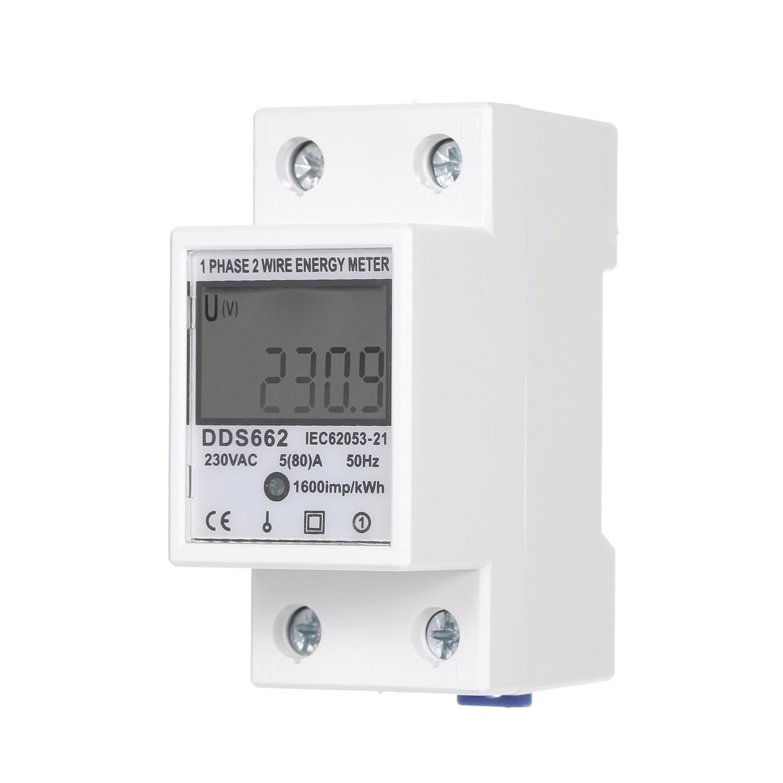 Medidor Eletrónico de Energia Monofásico DDS662 – EARU