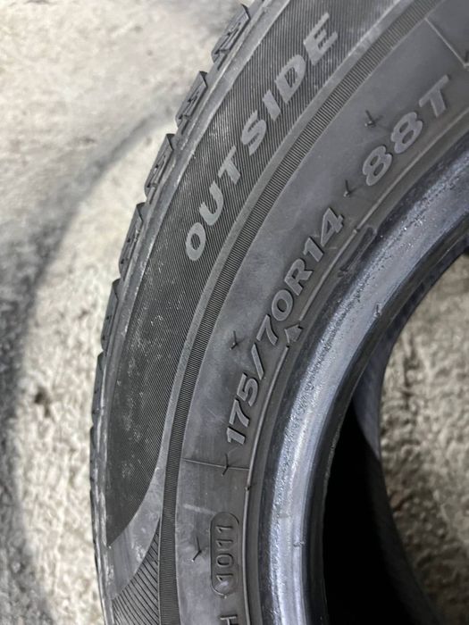 Автошини зимові HANKOOK 175/70/14 (2шт)Колеса,Гума,Скати, Шини)