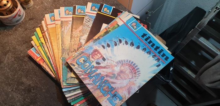 Revistas Tintin anos 74/75/76