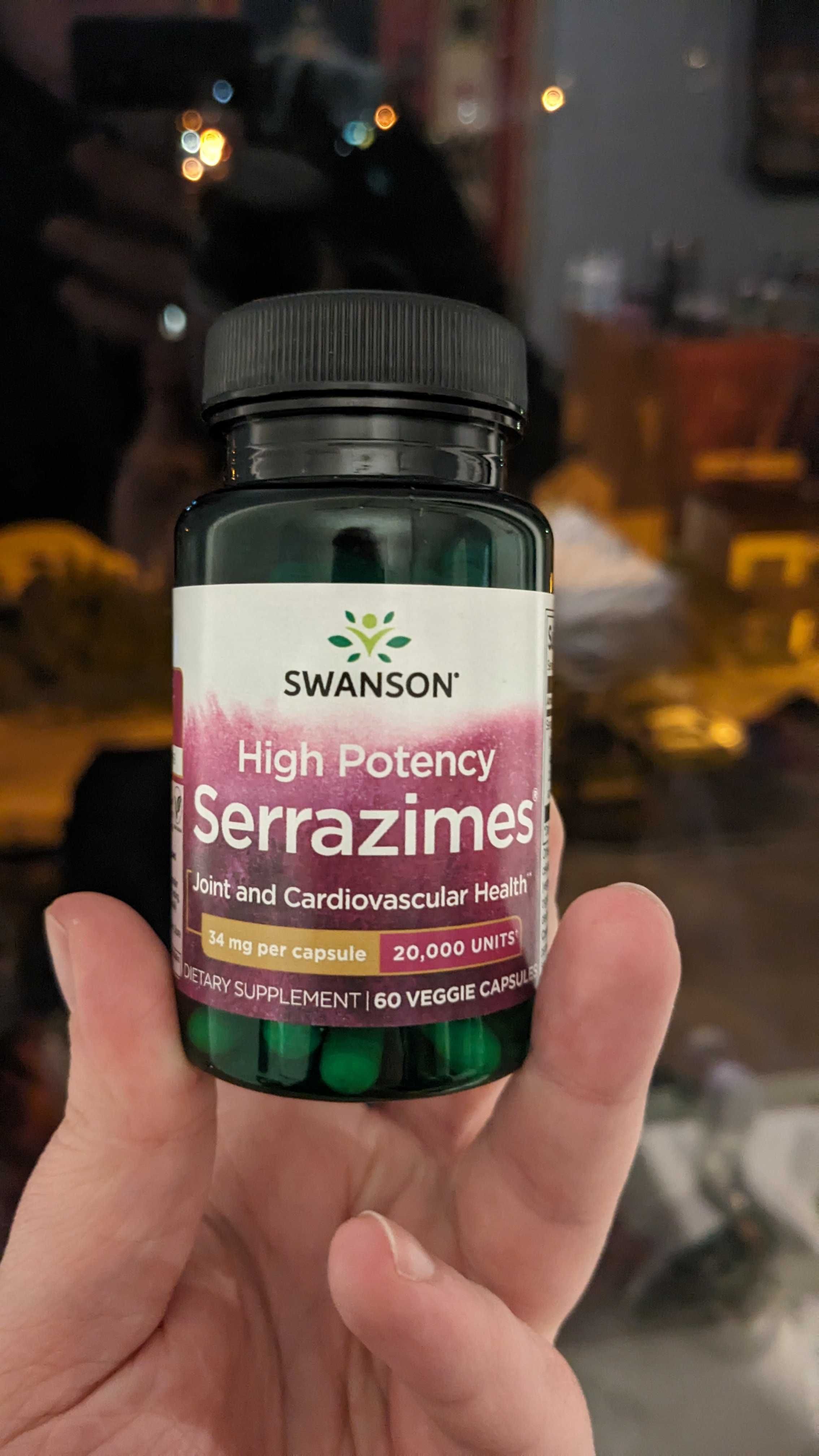 Аналог Серрата Swanson High-Potency Serrazimes
