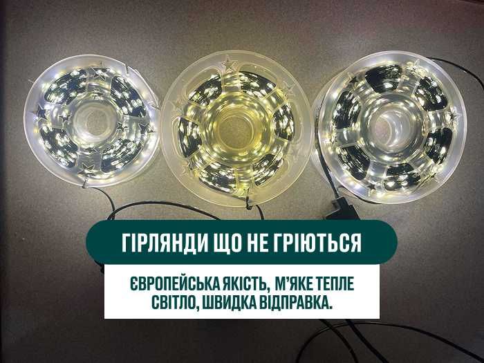 БЕСТСЕЛЕР! ГІірлянда хвойна лапа. Гирлянда новогодняя мишура роса