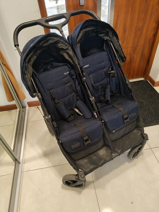 Wózek bliźniaczy, podwójny, rok po roku