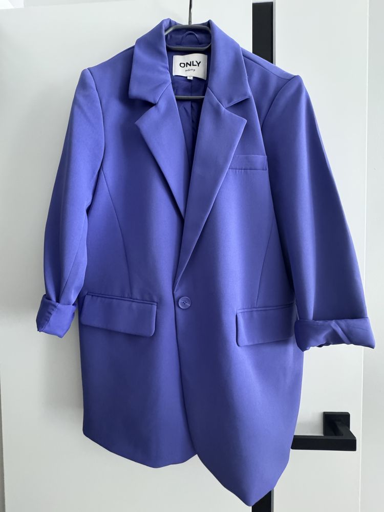 Marynarka fioletowa oversize Only 40