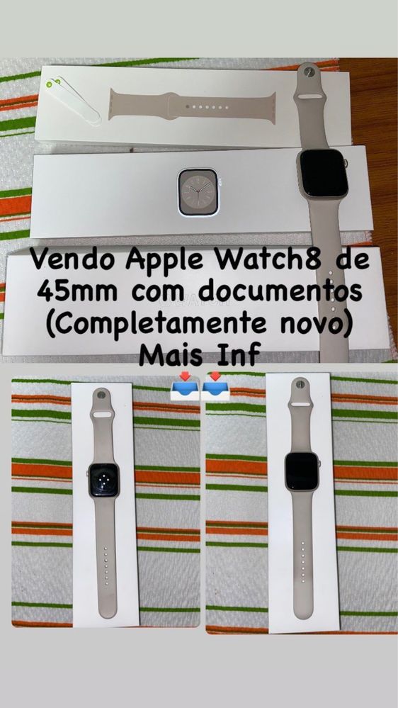 Smartwatch 8 novo