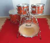 Perkusja Pearl Wood-Fiberglass 12,13,16,22" vintage shellset