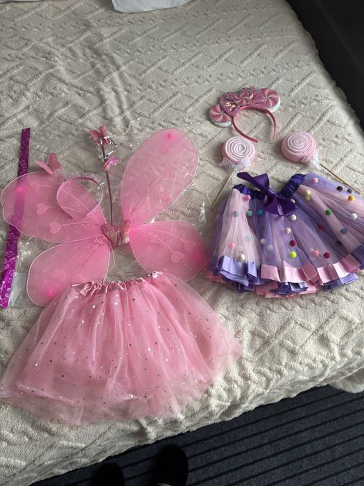 Костюм новорічний цукерки та метелика для дівчинки 3,4,5 років