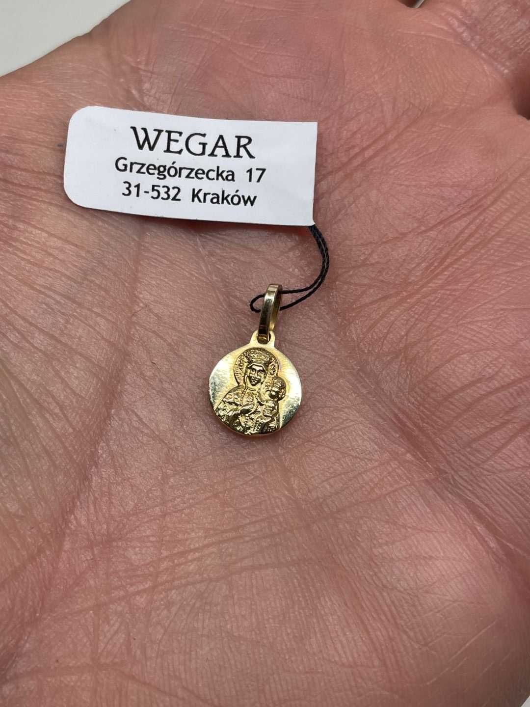 Stara Warszawska Złota Zawieszka - 14K - 1,35g - WARMET - WWJ - Kraków