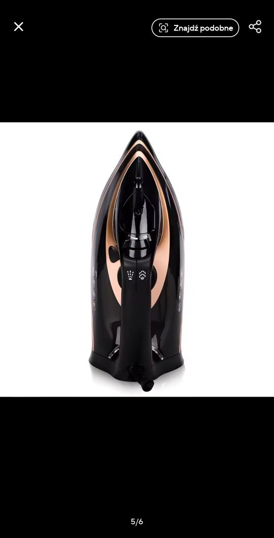 Żelazko do prasowania parowe mocne 2600W