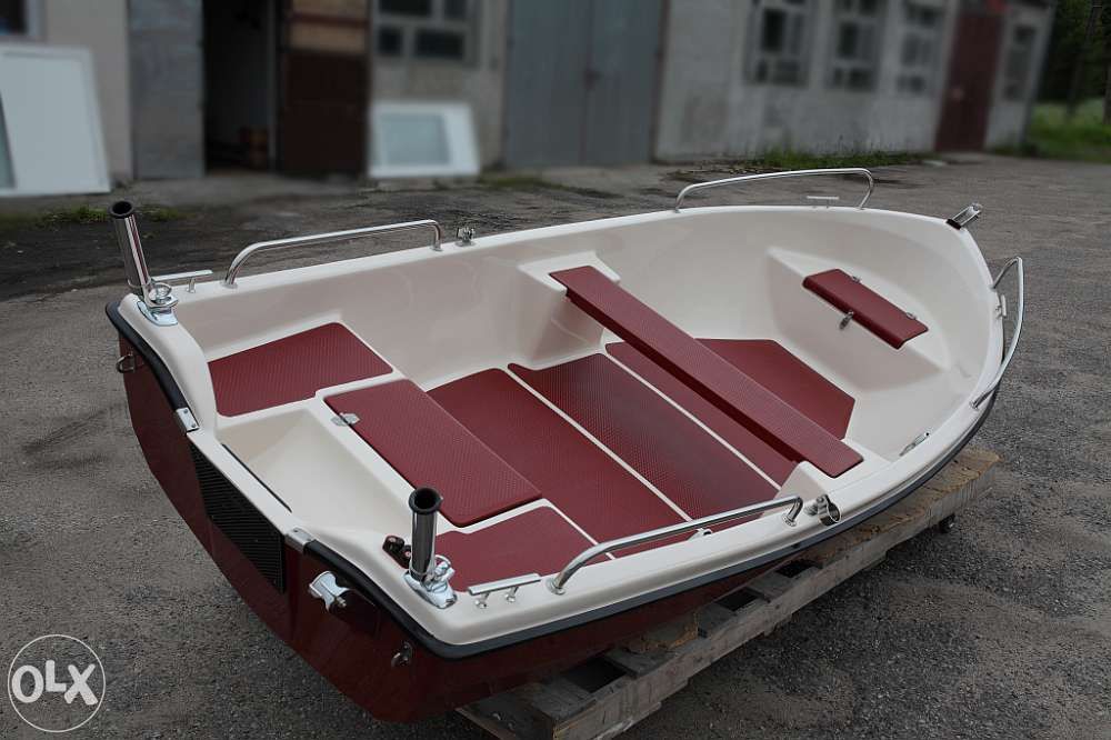 Łódź wiosłowa motorowa MURENA 380 łódka łodzie