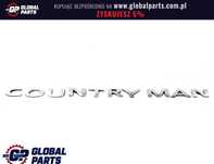 Mini Countryman R60 Napis Emblemat Znaczek Logo Chrom
