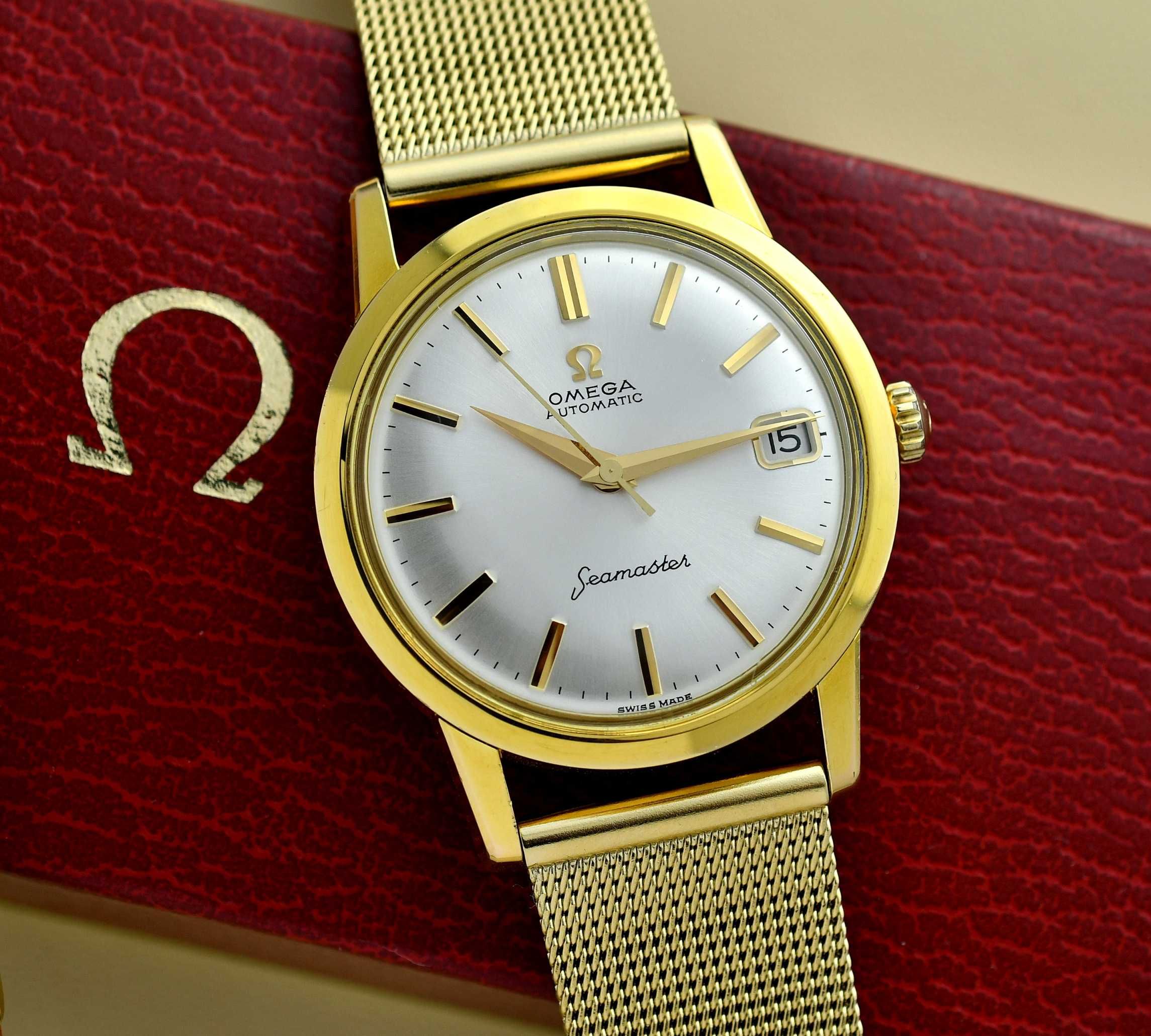 Zegarek Omega Seamaster Automatic z 62r - 34mm - Pudełko - Vintage