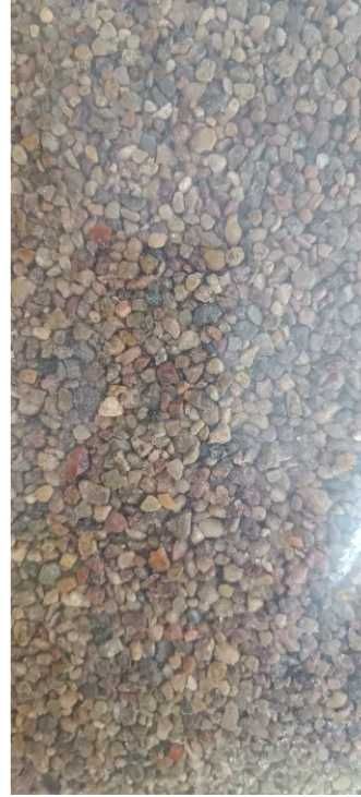 2.5 kg Żwirek Kwarcowy Do Akwarium naturalny 2-4 mix kolor