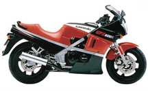 Moto clássica Kawasaki GPZ 600 R (Ninja)